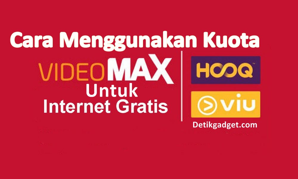 cara pakai kuota video max untuk internetan