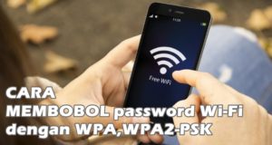 membuka password wifi dengan keamanan WPA-PSK