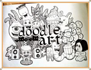 gambar doodle art