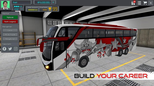 Download Bus Simulator Indonesia Maleo Mod Apk Unlimited Money