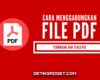 cara gabung 2 file pdf
